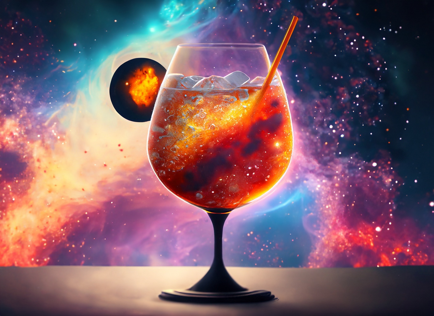 image: Cosmic Aperol Spritz